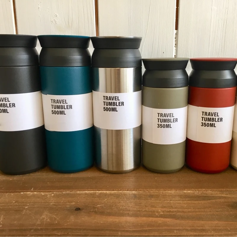 In stock Custom Stainless Steel Thermal 500ml 350ml Travel Element  Mug Vacuum Flask bottle