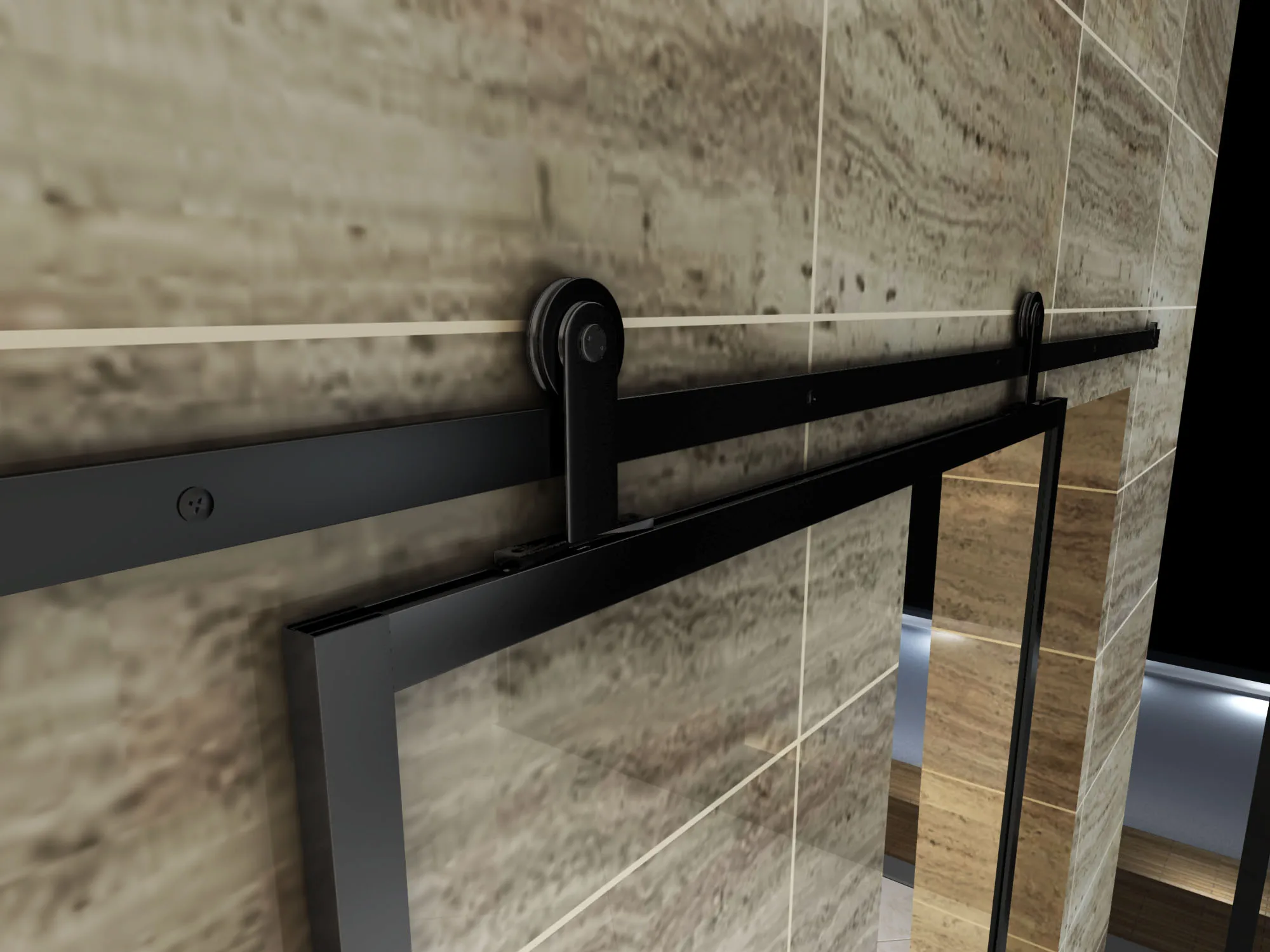 sliding barn door , industrial furniture,shipping container door with barn door hardware metal door barn door design