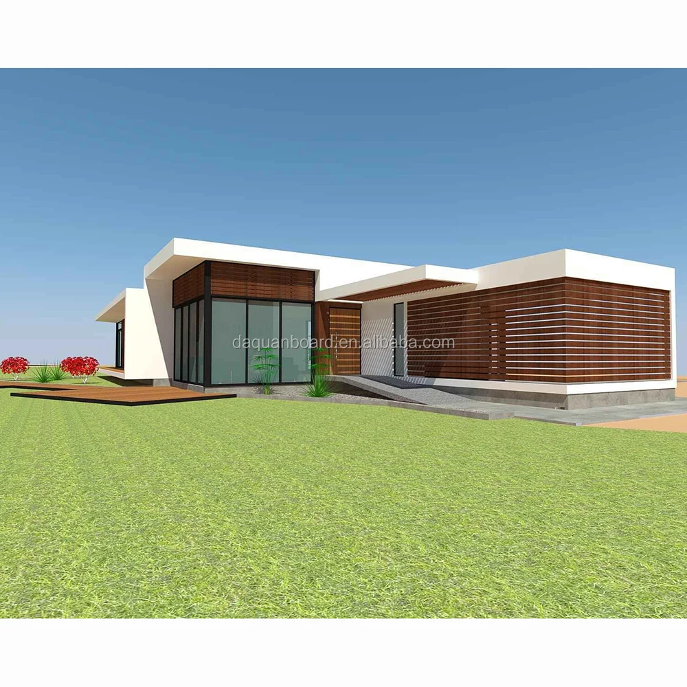 High Quality Prefabricated Prefab Luxury House Chile Bungalow Home 186m2
