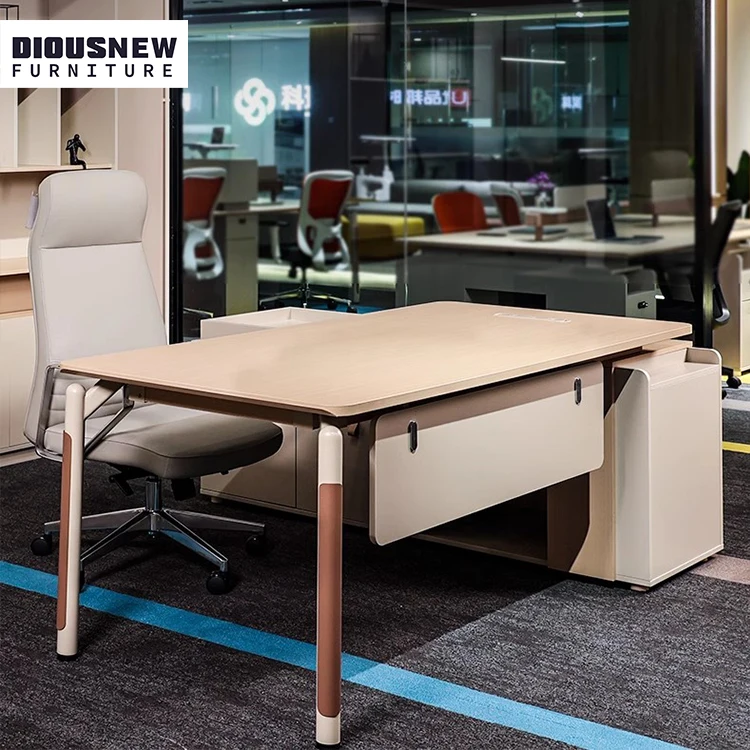 L-образный проект коммерческой мебели изысканная Дешевая современная Деревянная офисная мебель офисные столы для руководителей