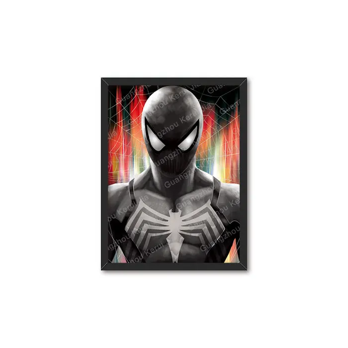 Горячая Распродажа Marvel Человек-паук 3D линзовидный аниме плакат для рекламного