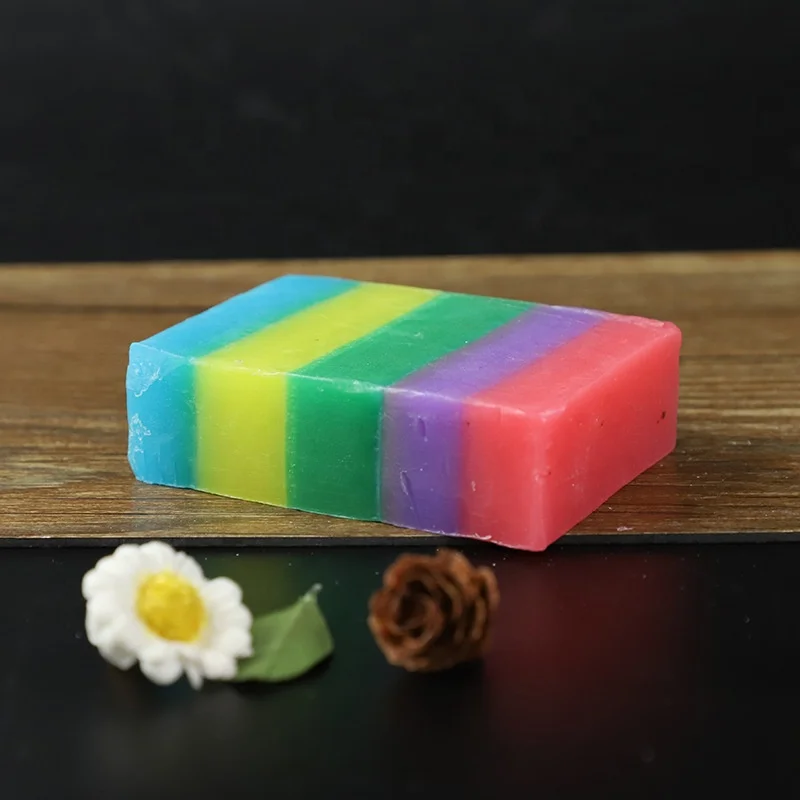 Private Label rainbow Soap 100g Factory Wholesale