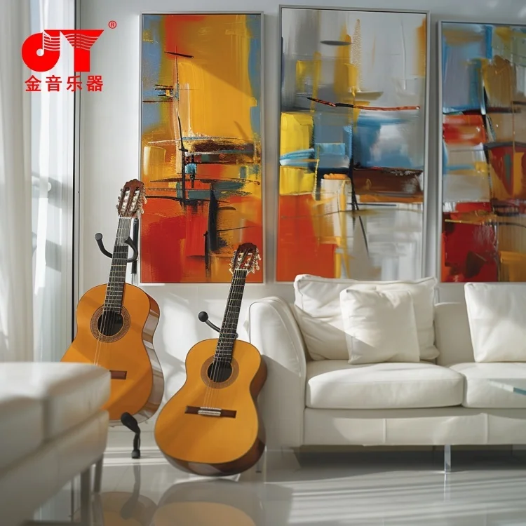 China guitar factory wholesale 39 inch cutaway Ebony classical guitar concert