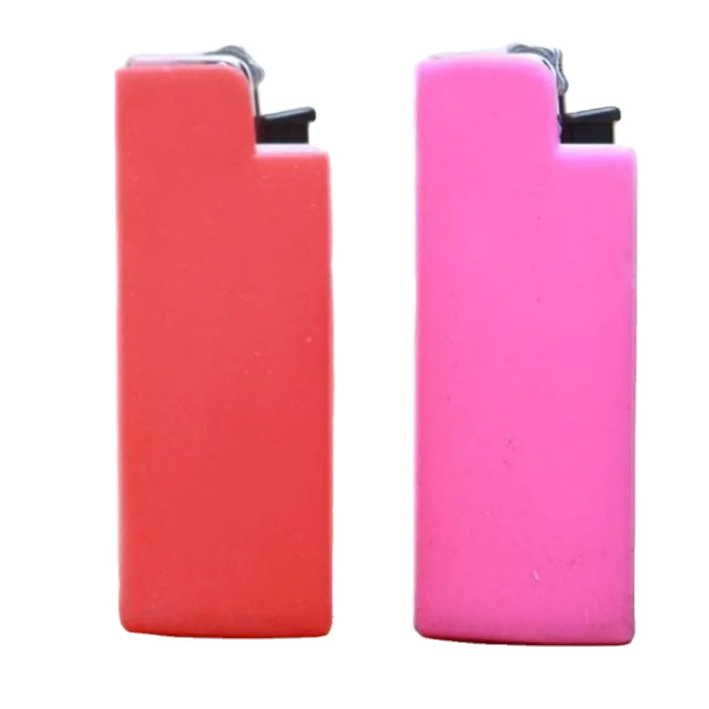 Wholesale Lighter Smoking Accessories Portable Protective Gas Lighter Silicone Protect Cover Case