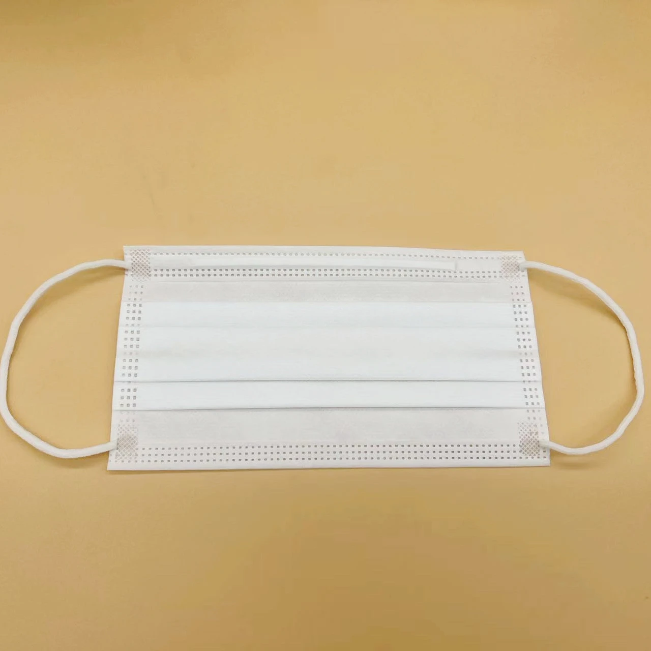 Disposable White Color Face Mask Breathable 3 Layer Civil Protection Face Mask