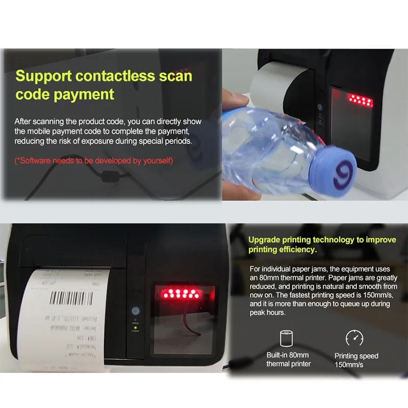 Desktops all in one touch screen computer pos systems for sale android pos machine