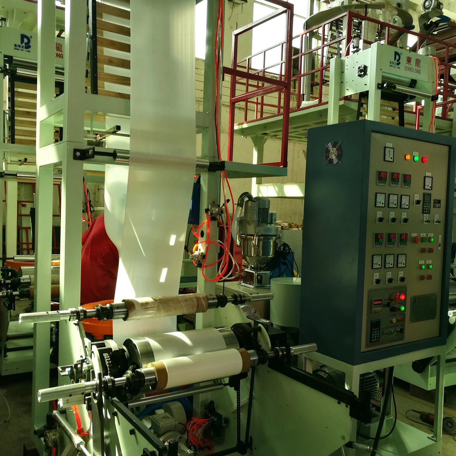 Linear Low density polyethylene film blowing machine