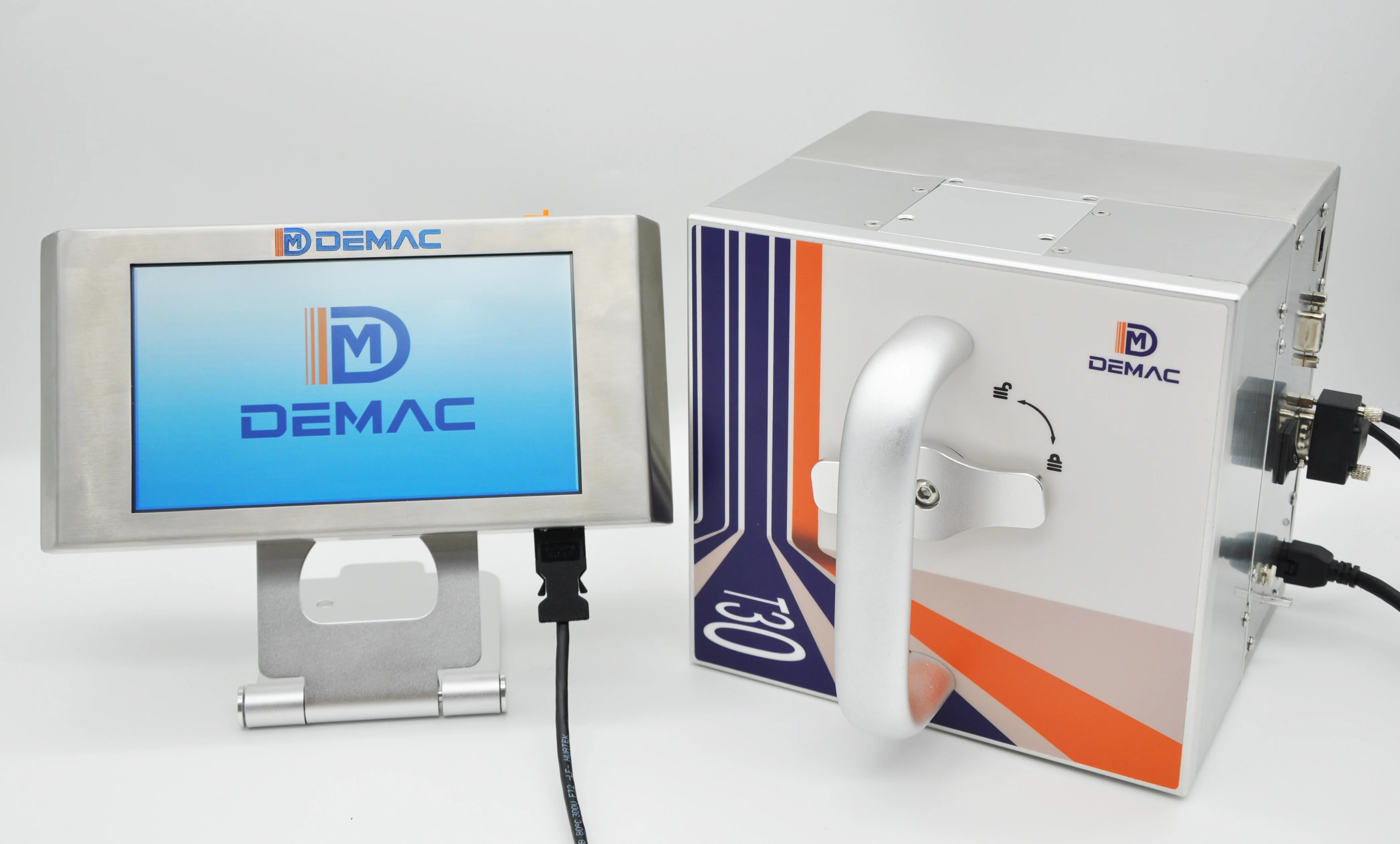 DEMAC T30 32mm Thermal Transfer Overprinter/ TTO Printer Industry Production Line Film Packing Expire Date Data logo