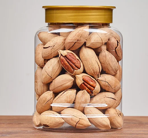 Semi-Soft 100% Natural First Quality Roasted Salted pecans nut with shell pecan nuts raw