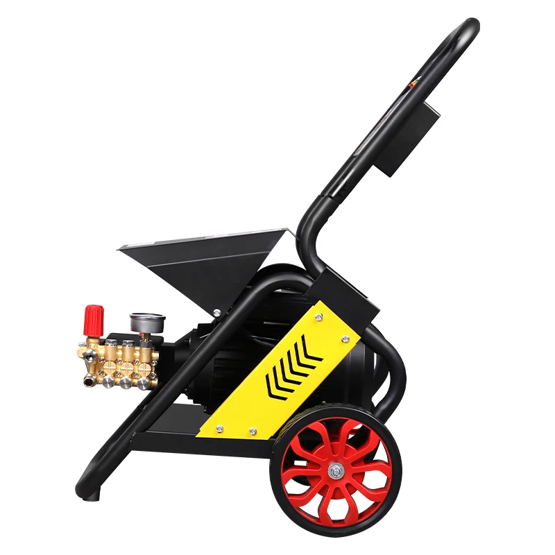 Коммерческий 3-фазный двигатель 220 В 380 3000psi 5000psi Электрический мойщик высокого давления подвижная автомоечная машина