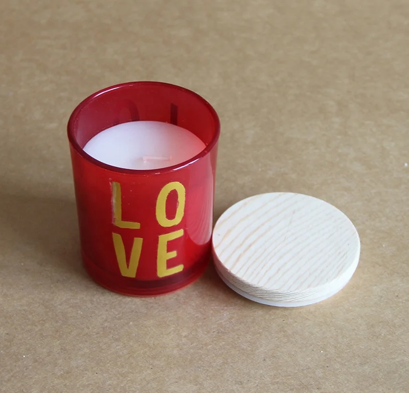 Hot Selling Painted Glass Jar Candle Wedding Gifts Floral Aroma Essential Oil Soy Wax Luxury Scented Candles Supplier