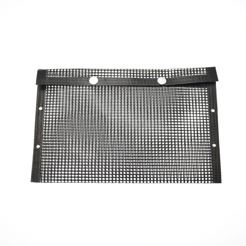 China Made Custom PTFE Coated Fiberglass Outdoor BBQ Tool Price Nonstick Mesh Non-stick PTFE  Mesh Bag Grill Bags