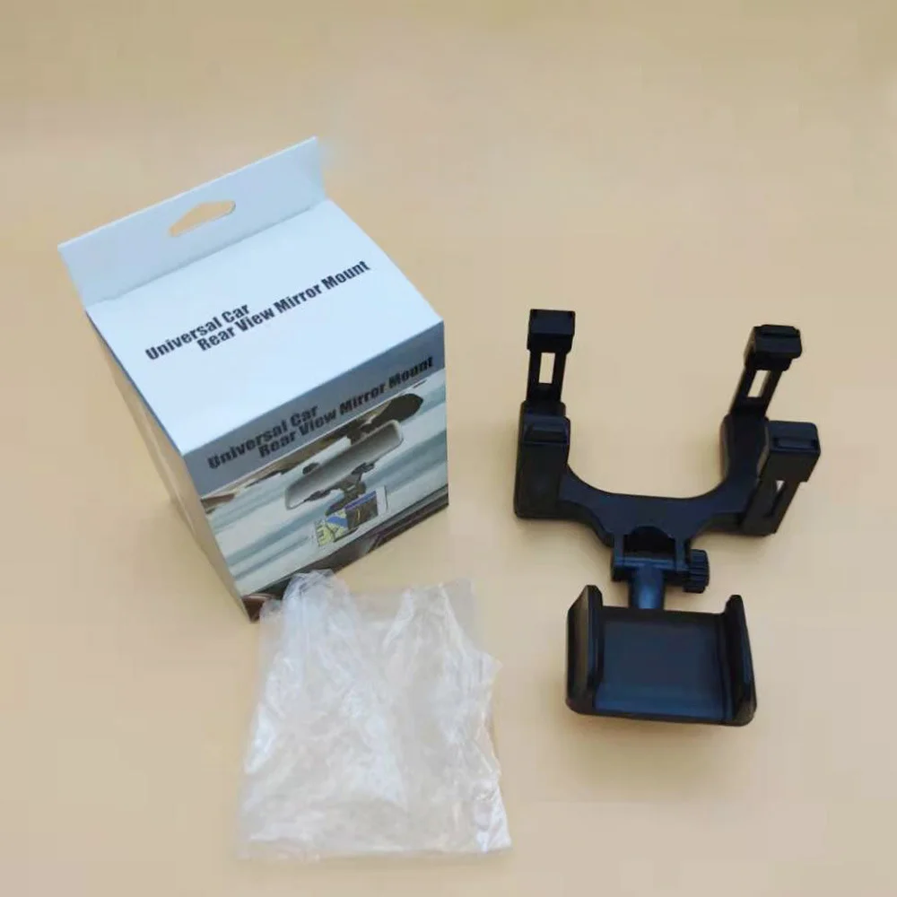 High Quality Rotatable Retractable Rearview Car Phone Holder