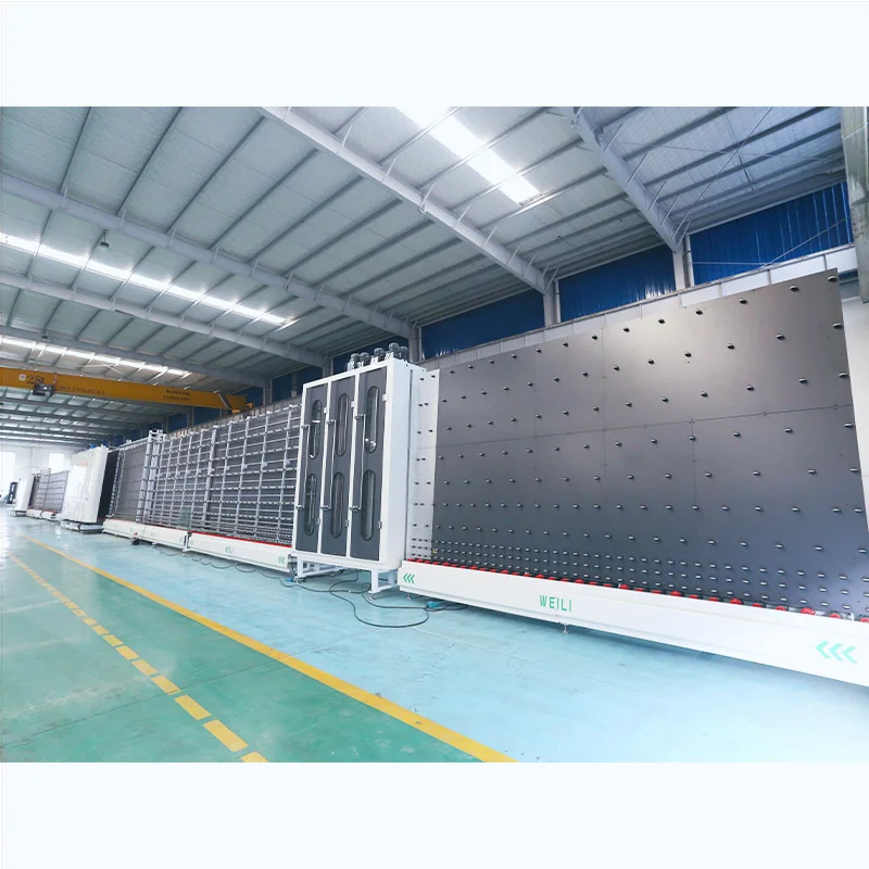 Vertical glass cleaning machine automatic glass washing and drying machine Glass washer