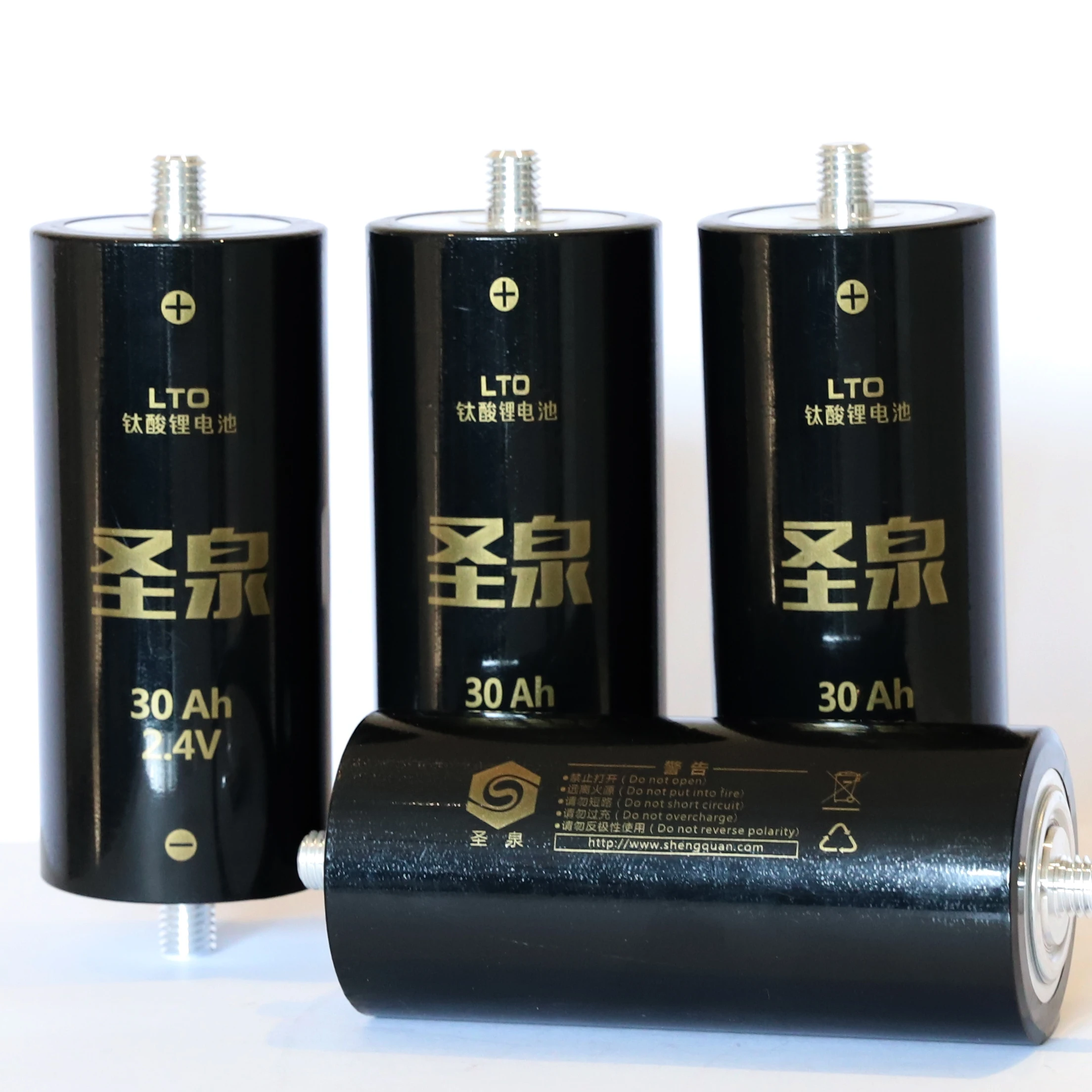 SQ 30Ah 2,4 V LTO Высокая безопасность длительный цикл жизни быстрая зарядка перезаряжаемая автоматизированная управляемая батарея транспортного средства (AGV)