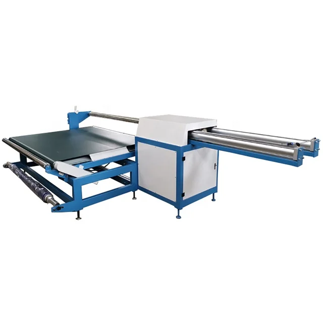 High Accuracy Semi-auto Vacuum Packing Rolling Machine For Mattresses