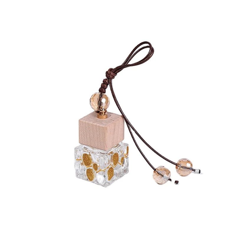 BinQi manufacturer 10ml car square cute glass perfume bottles