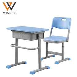 school classroom pupil student school desk chair set plastic school desk and chair