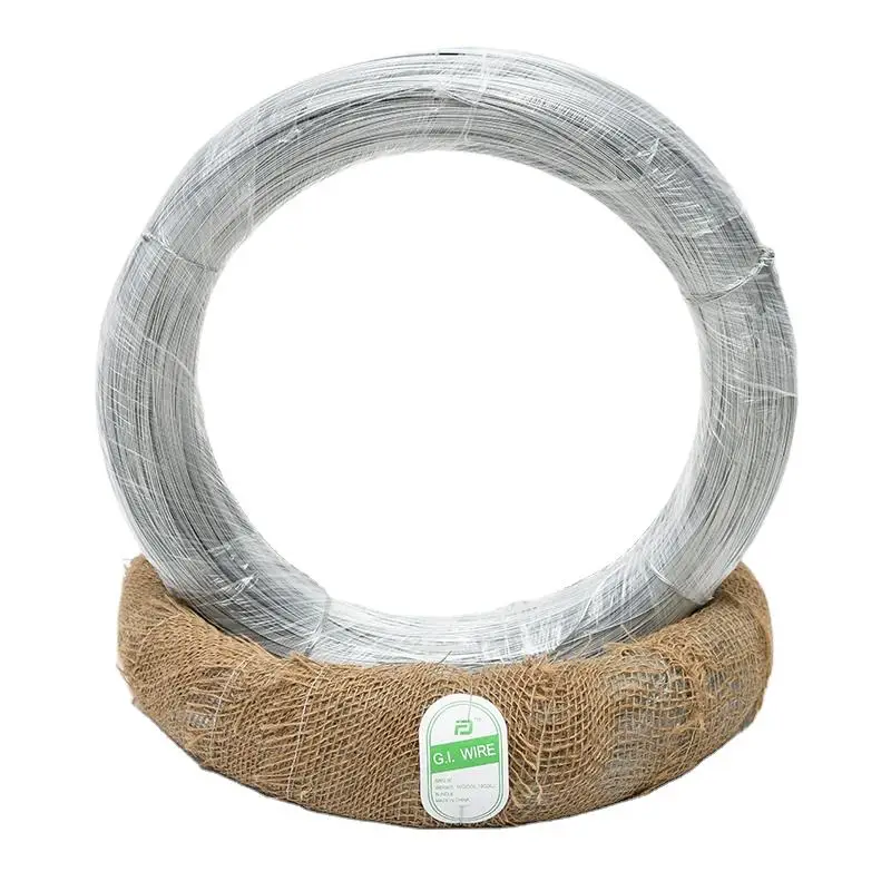 Galvanized steel wire gi wire 16 17 18 19 20 gauge electro galvanized binding iron wire rolls