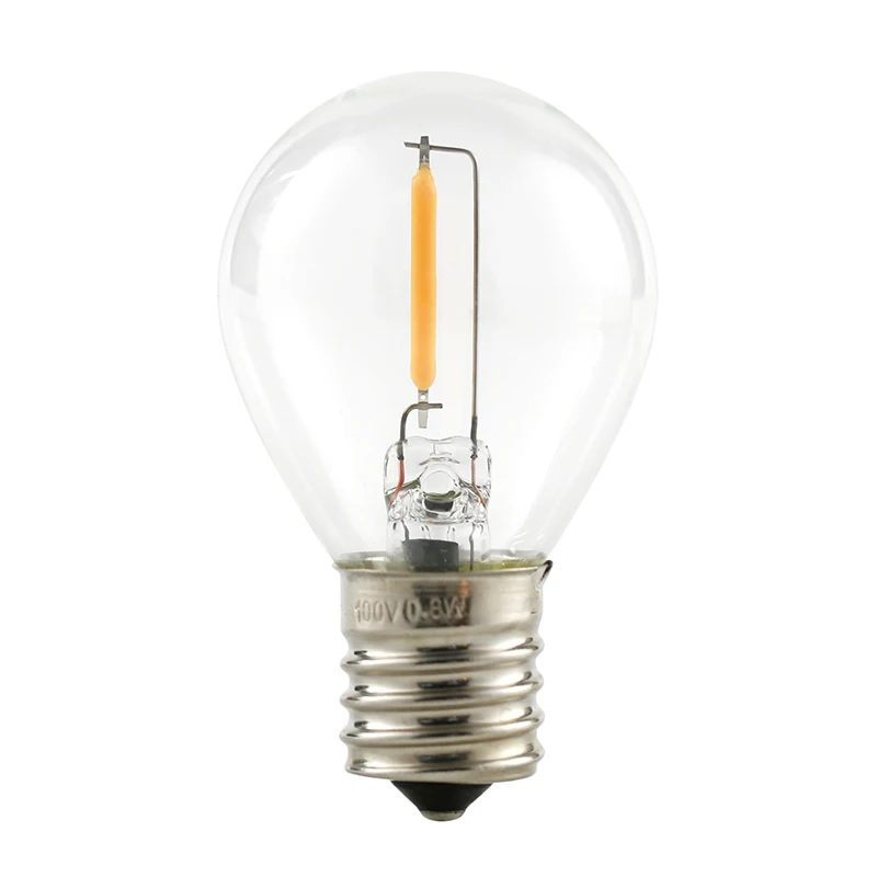 G35 S35 E17 led light bulb Pigmy LED Filament lamp 0.5W1W replacement led bulb 110V/230V Vintage Edison G40 G45 G50