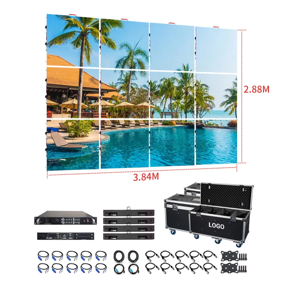 Full Color 960*960mm Led Pantalla Outdoor  Fixed installation Display P5 P10 Display Panels Waterproof Led Video Wall Billboard