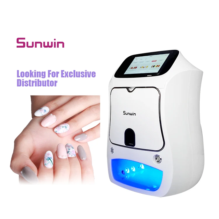 2024 China Integration Nail Printer Good Price Nail Art 3d Hot Selling Touch Creen High Hefinition Printing