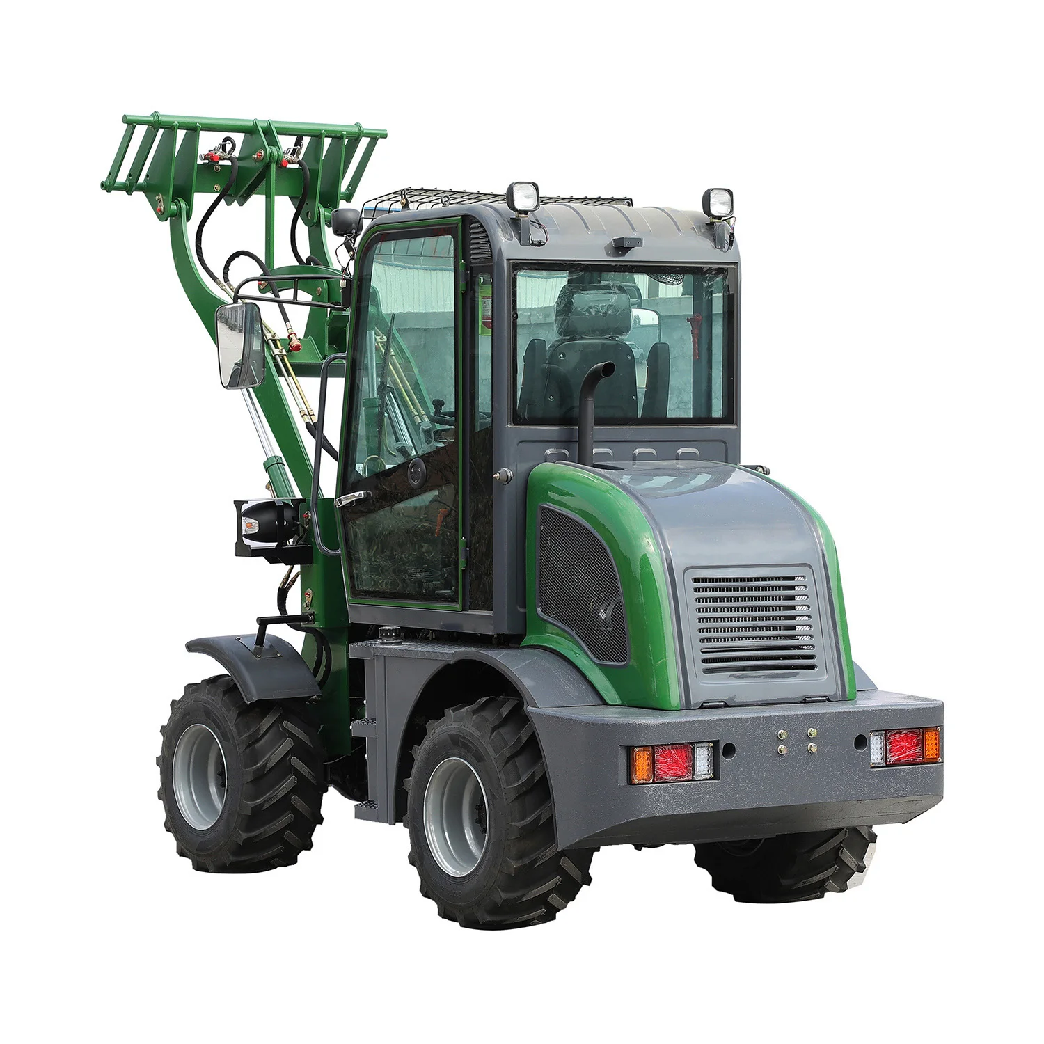 HighPerformance Compact Loader MLE808 with Changchai 390 Engine 25 Kw Power and 800 KG Rated Load