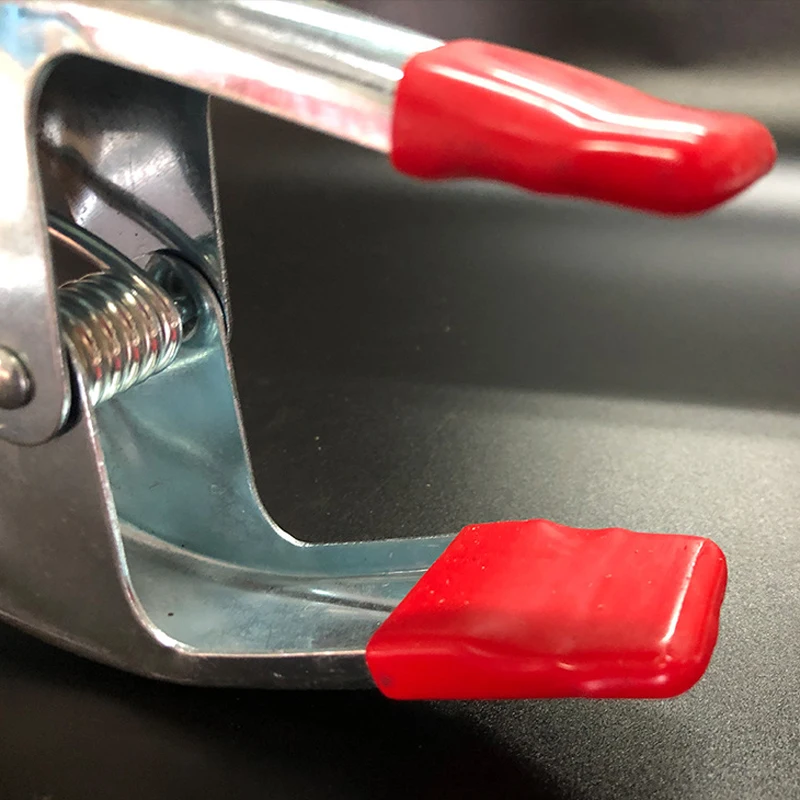 DIY Non-slip 2inch/4inch/6inch Wood Working Heavy Duty Metal  Clip Steel Spring Clamps