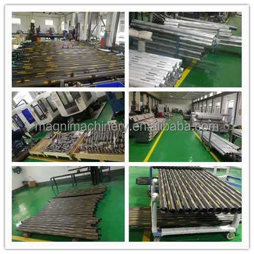 1 Inch High Quality Steel Pneumatic Air Expanding Pad Shaft For Slitting Machine