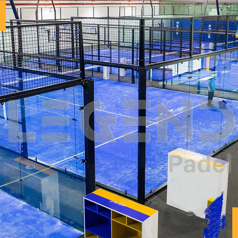 Высококачественный Профессиональный Padel Cancha de padel Panoramica Tenis Court поставщик