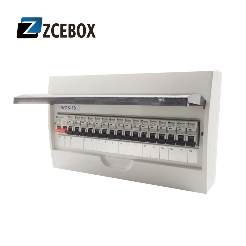 ZCEBOX flush mounting ways distribution consumer unit circuit breaker protection box