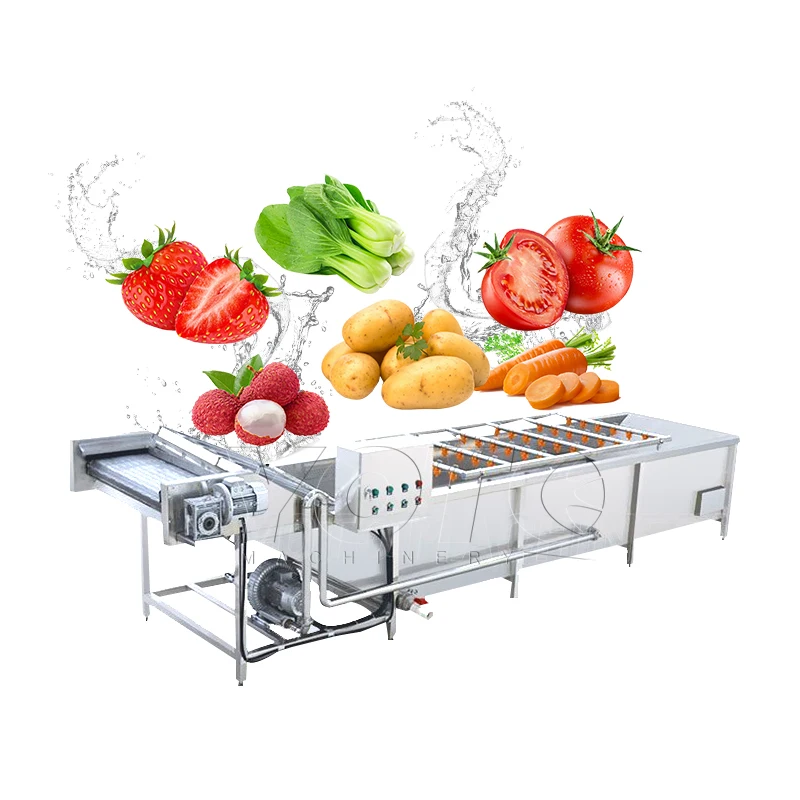 Potato Washing And Peeling Machine bubble washing machine