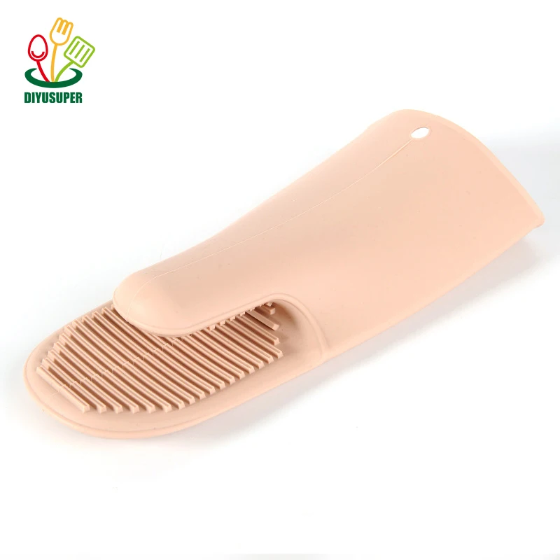 Heat resistant Silicone Oven Mitts Oven Glove Kitchen BBQ Grilling Cooking Gloves