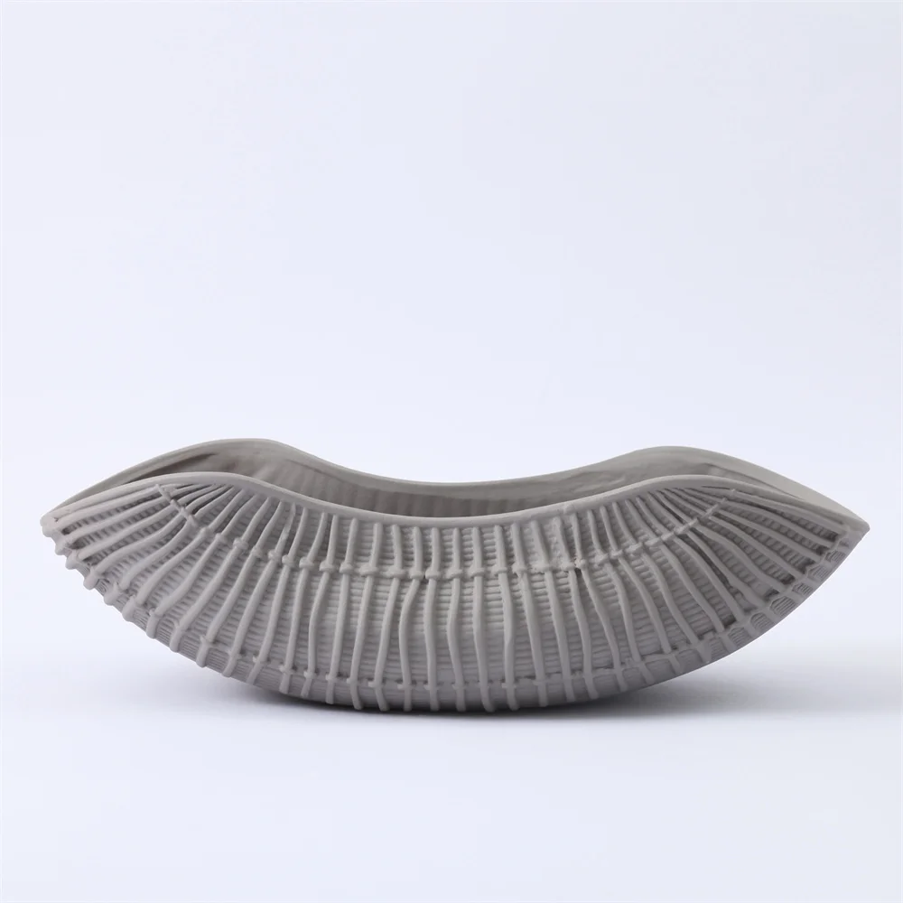 Unique Ceramic Shape Nordic Snack Tray Storage Candy Chocolate Dry Fruit Plate