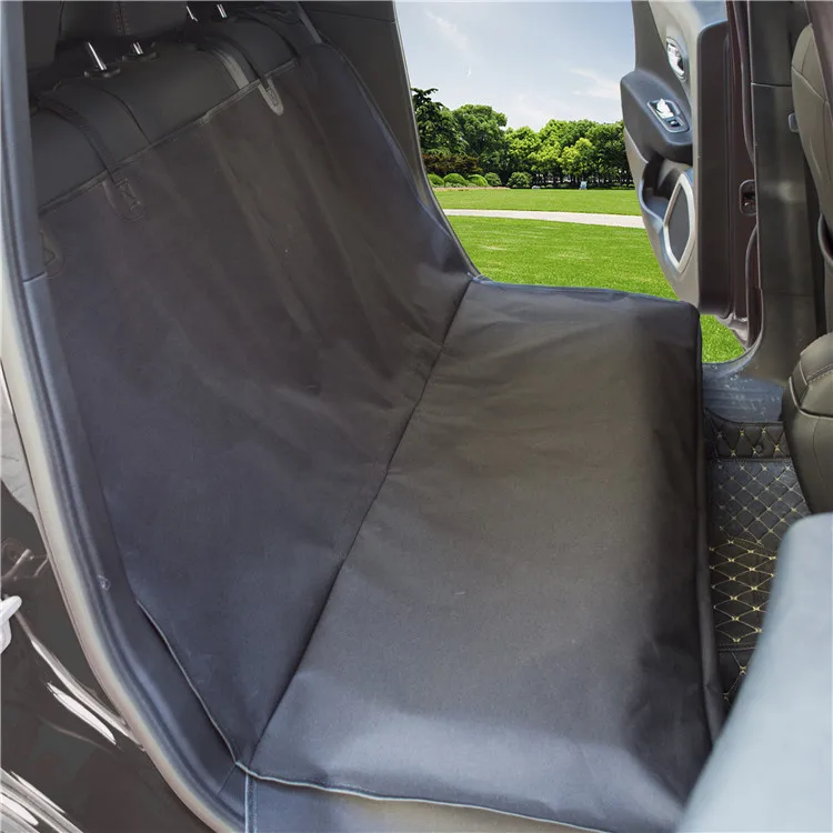  Water Resistant Car Rear Seat Cover for Dogs with PVC