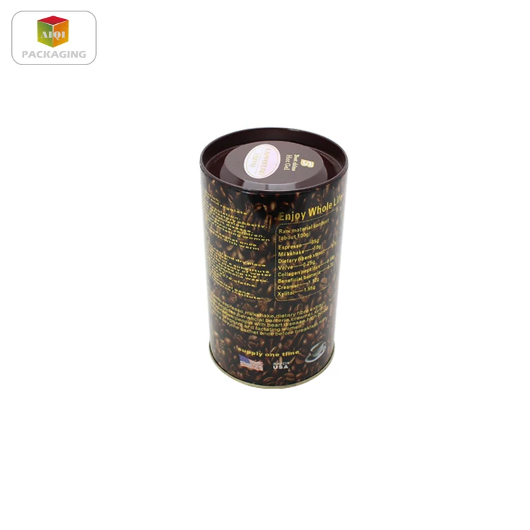 
Wholesale Round Tin Box can for chocolate / candy / coffee Packaging 