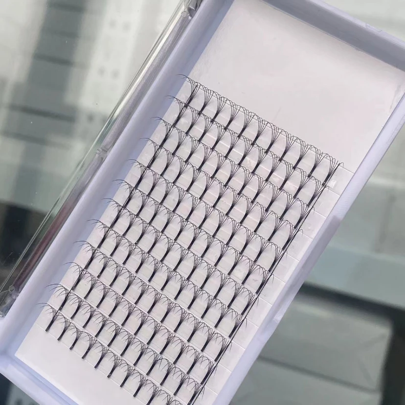 Wholesale Russian Volume D Curl 0.05mm 6d Premade Pre Made Fans With Rich Original Stock