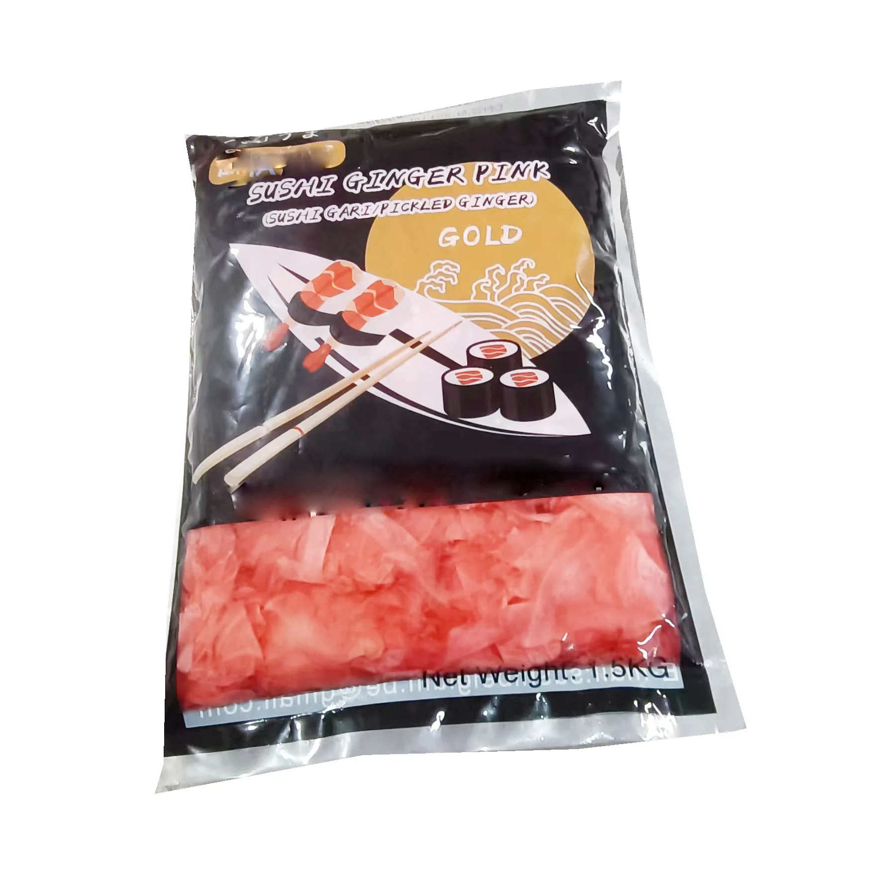 Low Calories sweet and vinegar pickled vegetables sushi gar