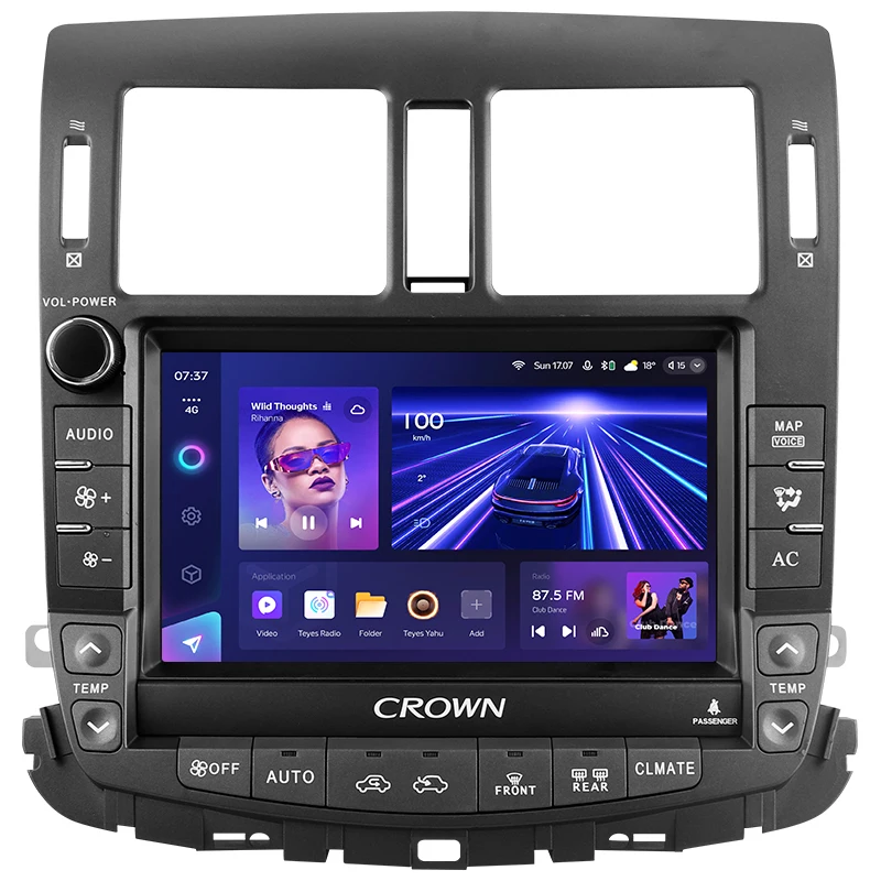TEYES CC3 2K For Toyota Crown 13 S200 2008 - 2012 Car Radio Multimedia Video Player Navigation stereo Android No 2din 2 din dvd