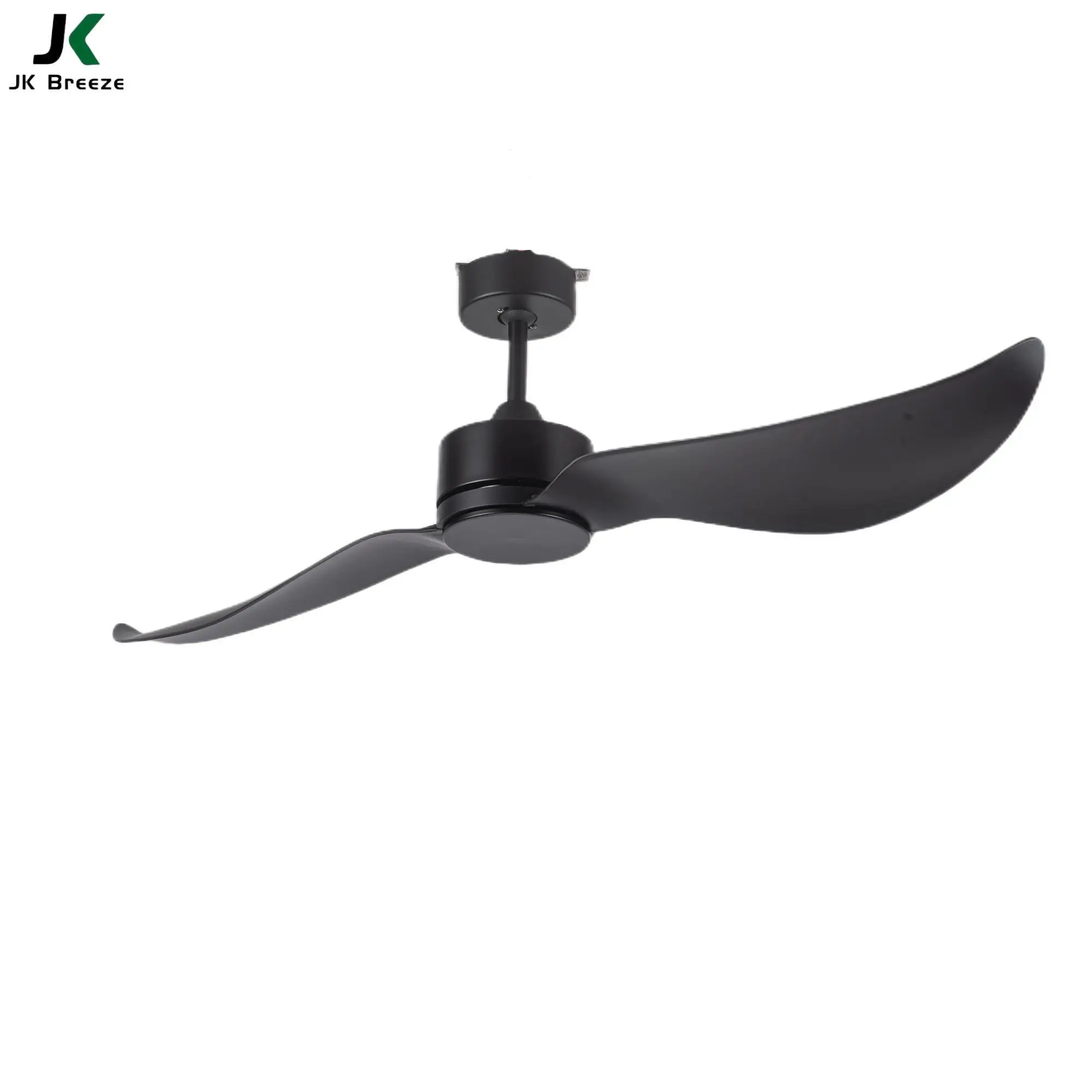 JK ZS-52-20009-2BK 2ABS Blades Hot Model 52Inch Fans Silent Design Wooden Blade Ceiling Fan Ventilador