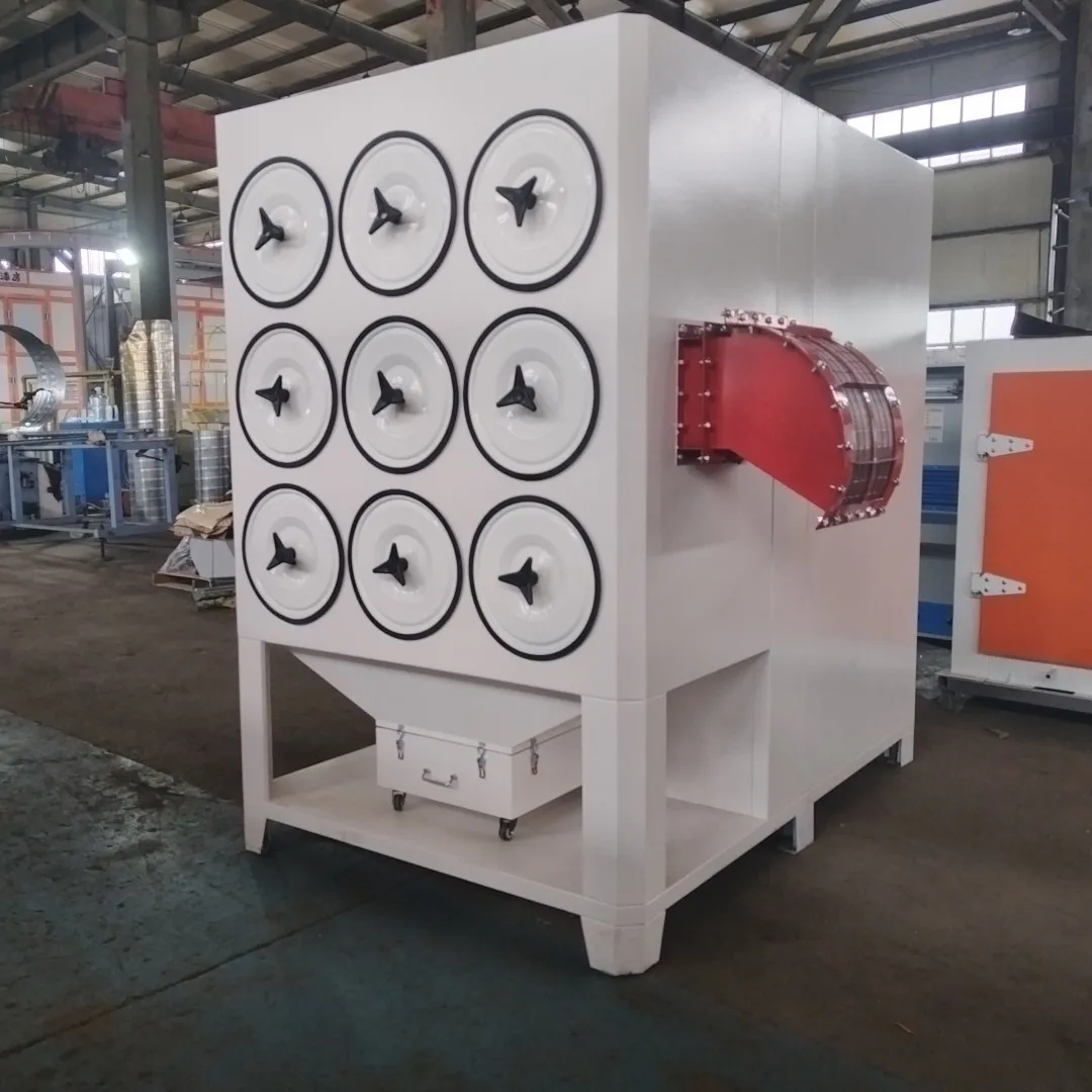 efficient dust absorption device cyclone dust collector for welding fume extraction system/horizontal hydraulic sawdust wood