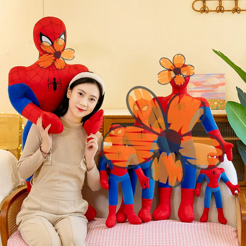 Кинокуклы Marvel мягкие чучела героя фигурки капитана АМЕРИКАНСКИЕ ЖЕЛЕЗНЫЕ куклы аниме-Паучки плюшевые для детей