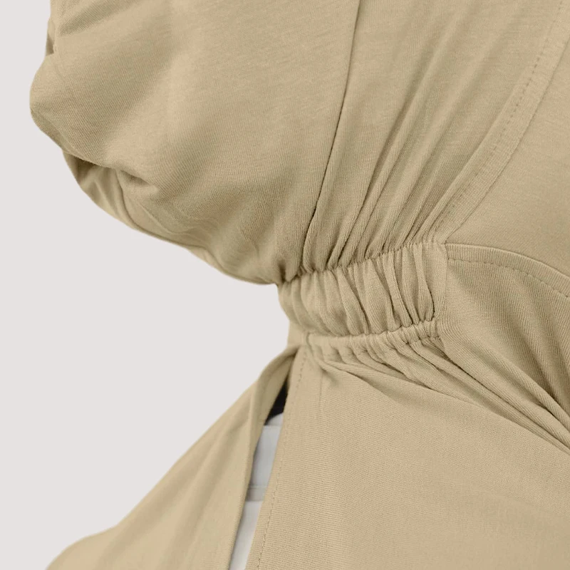 Wholesale New Arrival Jersey Cotton Solid Color Malaysia Undercap Underscarf Ninja Muslim Women Over Neck Inner Hijab Caps