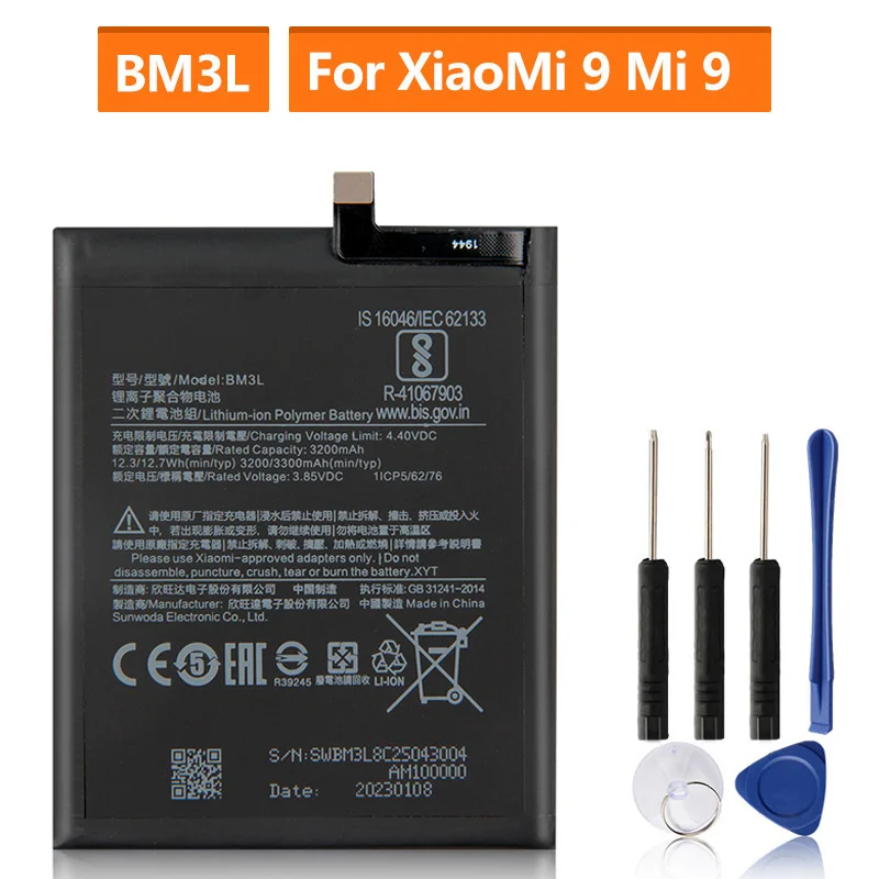 Original Phone Battery For Xiaomi MI 9PRO 9LITE 9T PRO 9SE 9T 9