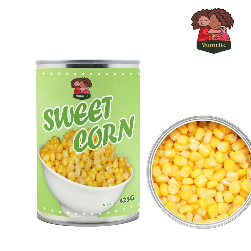 New Crop Long Shelf Life Canned Sweet Corn For Global Market Rich Flavor canned corn making machine baby corn canned