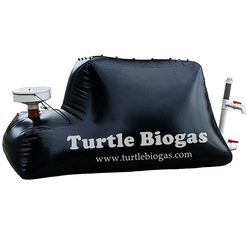 Turtle Biogas 3.0m3 for making small mini home biogas plant digester storage tank machine storage bag balloon appliance anlage