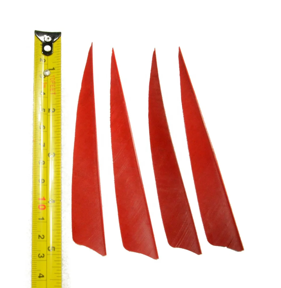 Real Natural Wing Archery Arrow Feather Fletching Vanes Turkey Feather for DIY Archery Hunting Target Shooting Arrow Accessory
