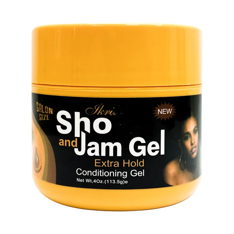 Хит продаж салонный гель для контроля краев объемный размер увлажняющие хлопья стойкие кудрявых грубых 4c Плетеный волос