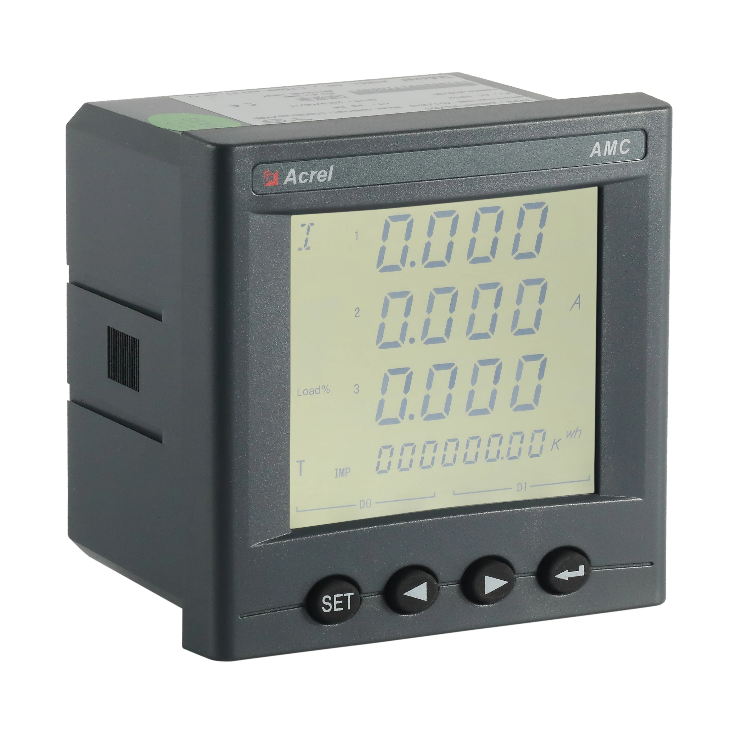 Acrel Solar inverter CE/IEC AMC96L-E4/KC digital multifunctional panel meter/multifunction digital panel meter