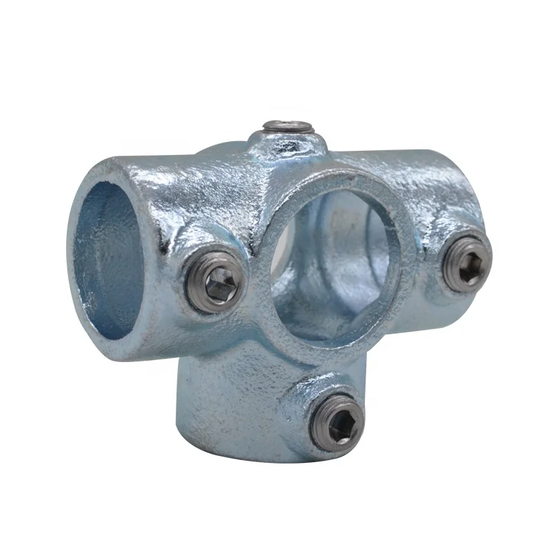 Gold Supplier scaffoldings handrail structural pipe fittingssteel pipe connectors 116 Three way open Corner
